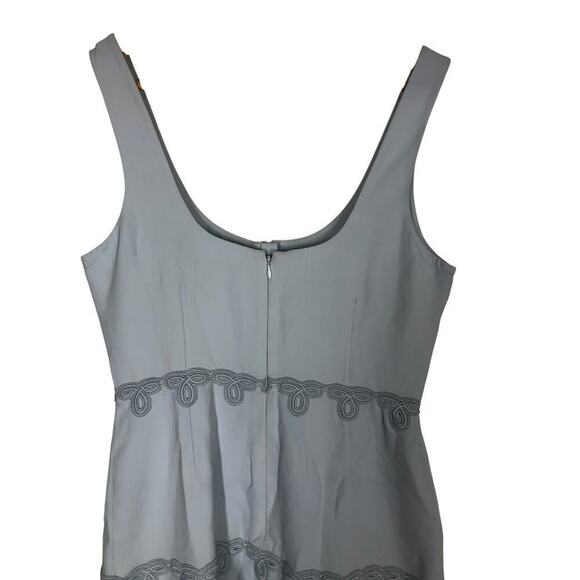 Jonathan Simkhai Guipure Lace Mini Dress Sleeveless Light Blue Size 8 - Picture 5 of 11